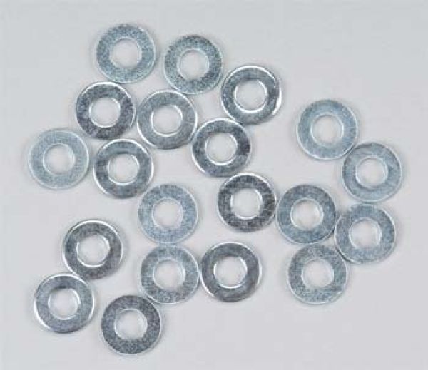 5212 Custom Works 3MM/#4 FLAT WASHER (20)