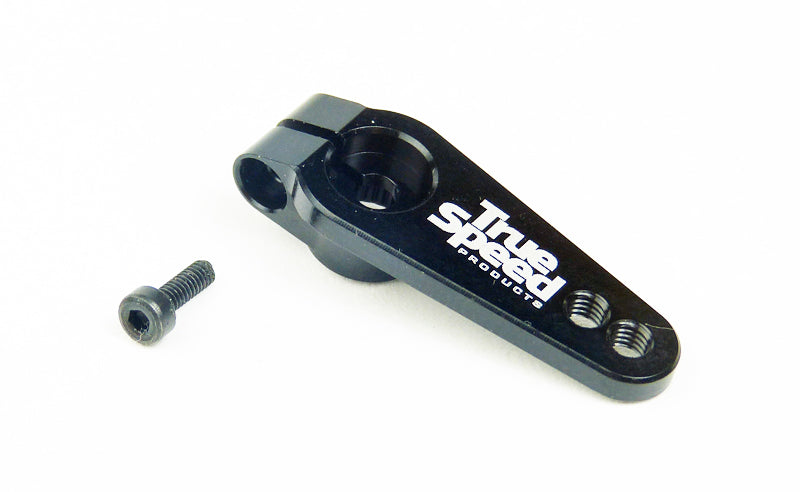 5245 Custom Works TRUESPEED BLACK ALUMINUM SERVO HORN (Std)