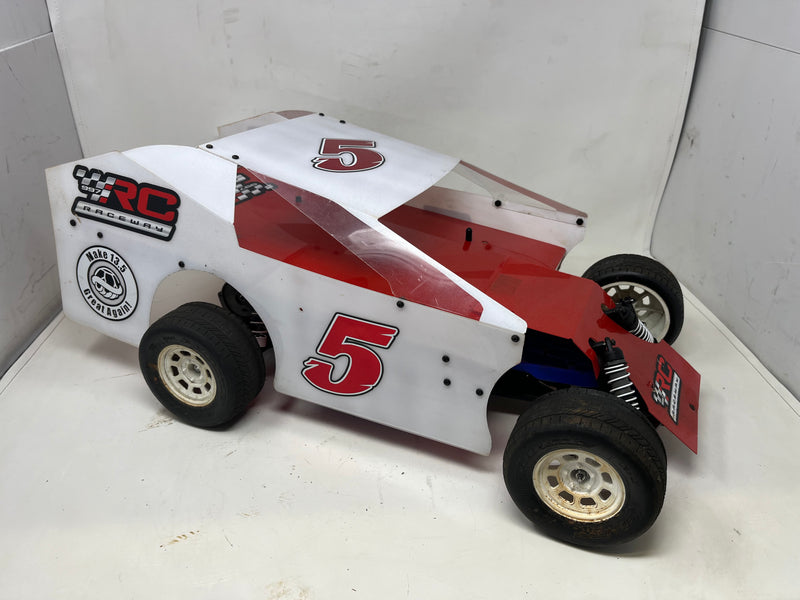 Used Traxxas Mudboss White/Red