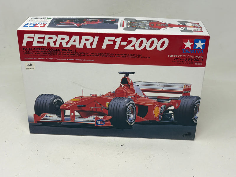 Tamiya 1/20 Ferrari F1-2000 Plastic Model Kit 20048