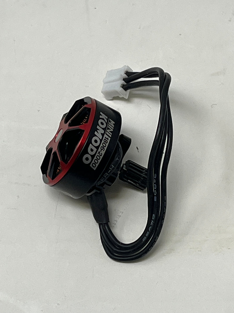 Used Mini Komodo 1806-2000Kv Brushless Motor with 16T Steel Pinion: SCX24