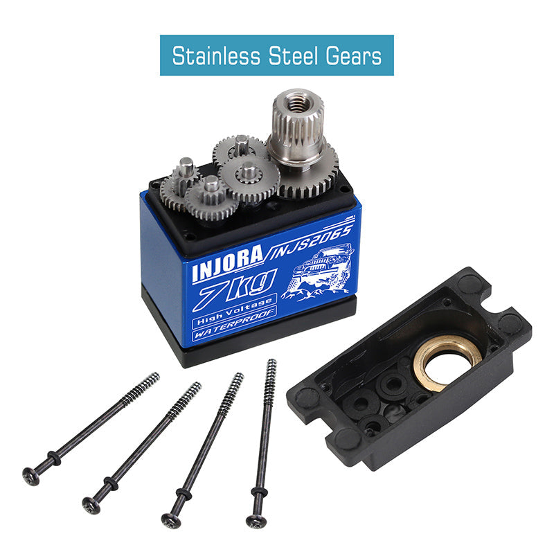 INJS2065 INJORA 7KG 2065 Digital Servo Waterproof High Voltage Sub Micro Shift Servo