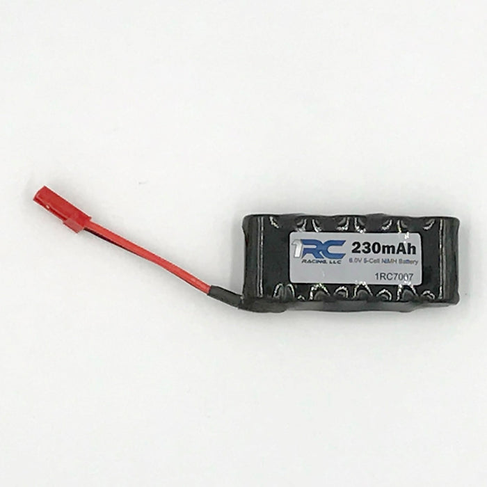 1RC7007 NiMH Battery, 5 Cell NiMh, 6.0V, 230maH, 1/18 Mid, Spr, EDM, LM