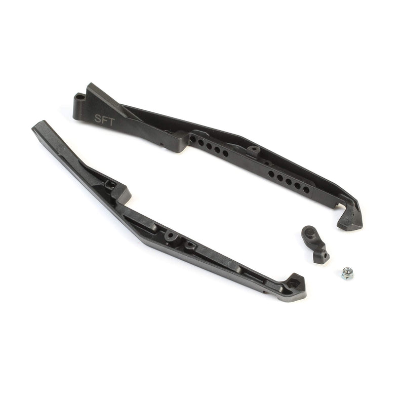 TLR231073 TLR Mud Guard Set, Soft, w/Fan Mount: 22 5.0