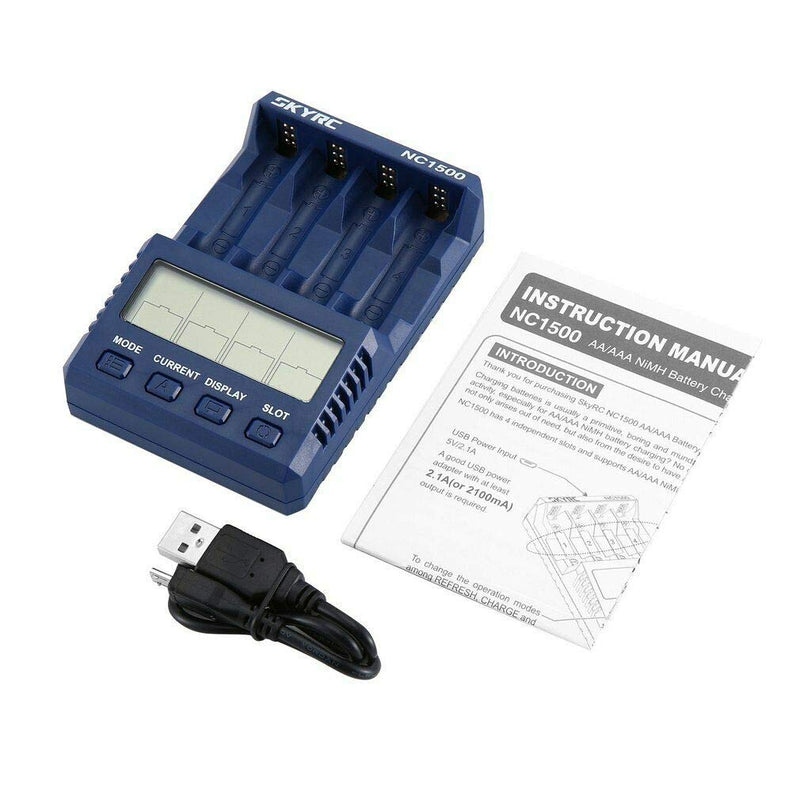 SK-100154-01 SkyRC NC1500 AA/AAA Battery Charger & Analyzer