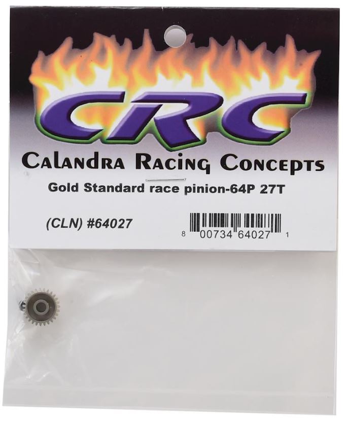 64027 CRC Gold Standard Race Pinion 64P/27T