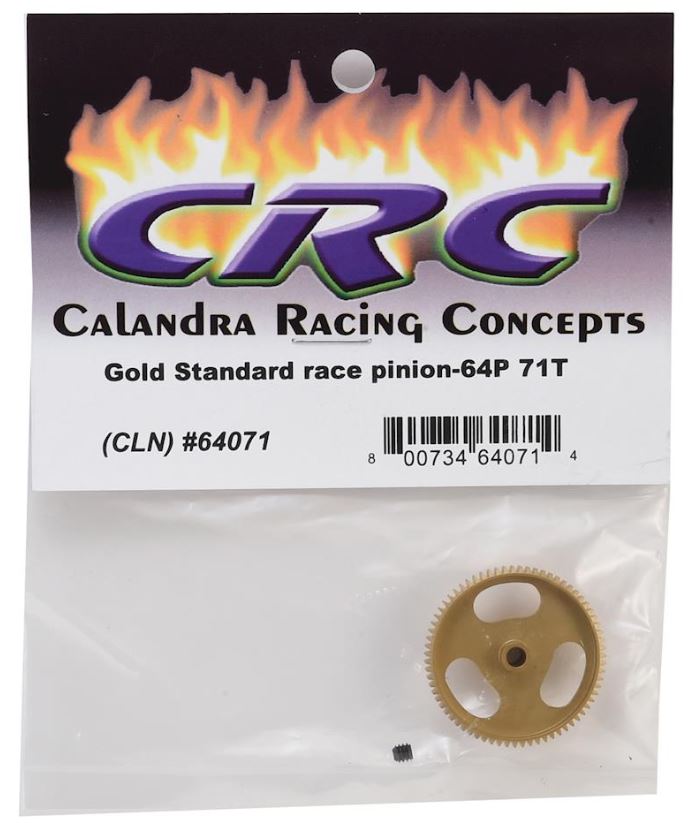 64071 CRC Gold Standard Race Pinion 64P/71T
