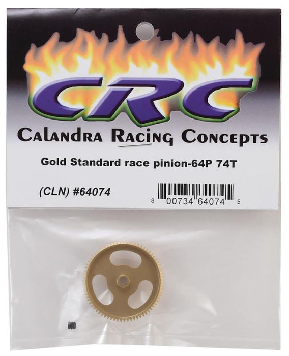 64074 CRC Gold Standard Race Pinion 64P/74T