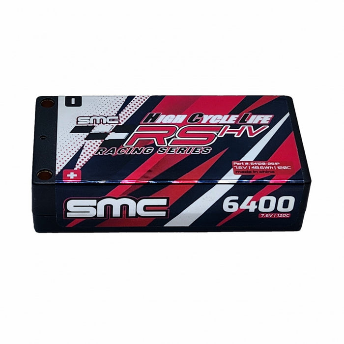 64120-2S1P SMC HCL-RS 7.6V-6400mAh 120C LiHV 5mm Inboard Hardcase