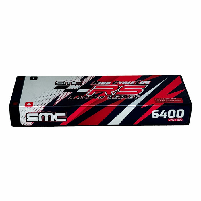 64150-2S1P SMC HCL-RS 7.4V-6400mAh 150C LCG 5mm Inboard Hardcase