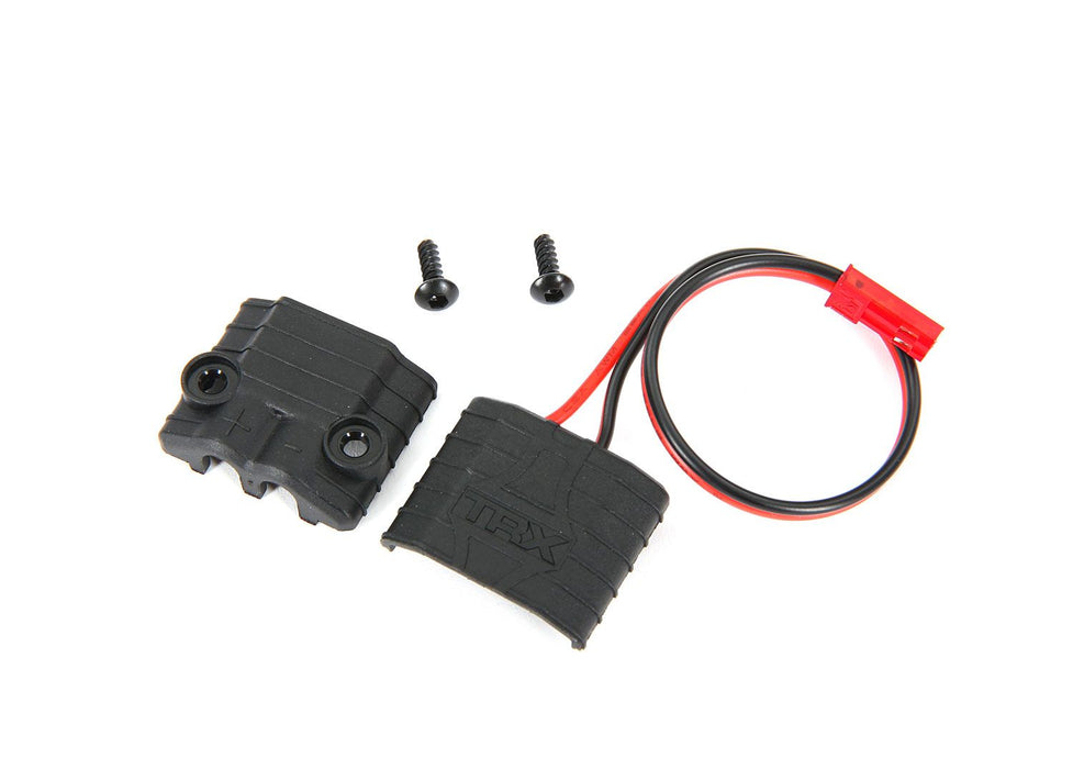 6541X Traxxas Connector, power tap (with cable)/ 2.6x8 BCS (2) (use #6549 power tap for telemetry voltage)