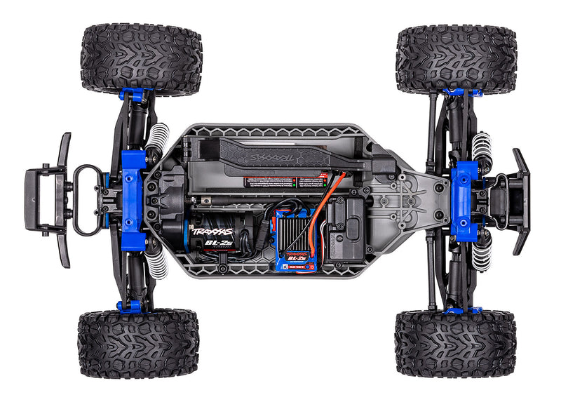 67164-4 Traxxas Rustler 4X4 BL-2s: 1/10 Scale 4WD Stadium Truck