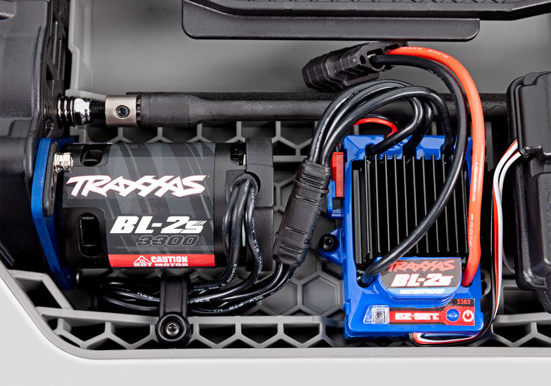 67164-4 Traxxas Rustler 4X4 BL-2s: 1/10 Scale 4WD Stadium Truck