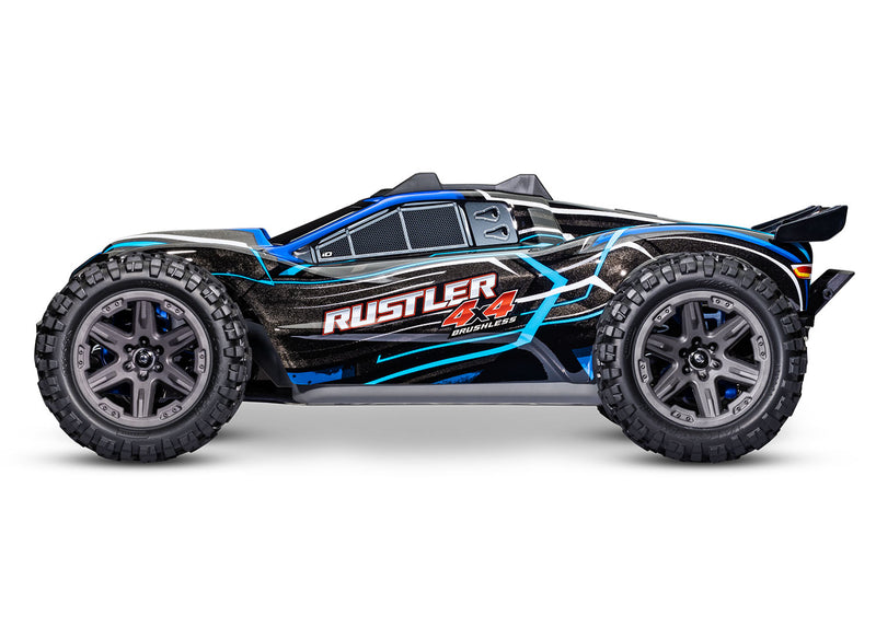 67164-4 Traxxas Rustler 4X4 BL-2s: 1/10 Scale 4WD Stadium Truck