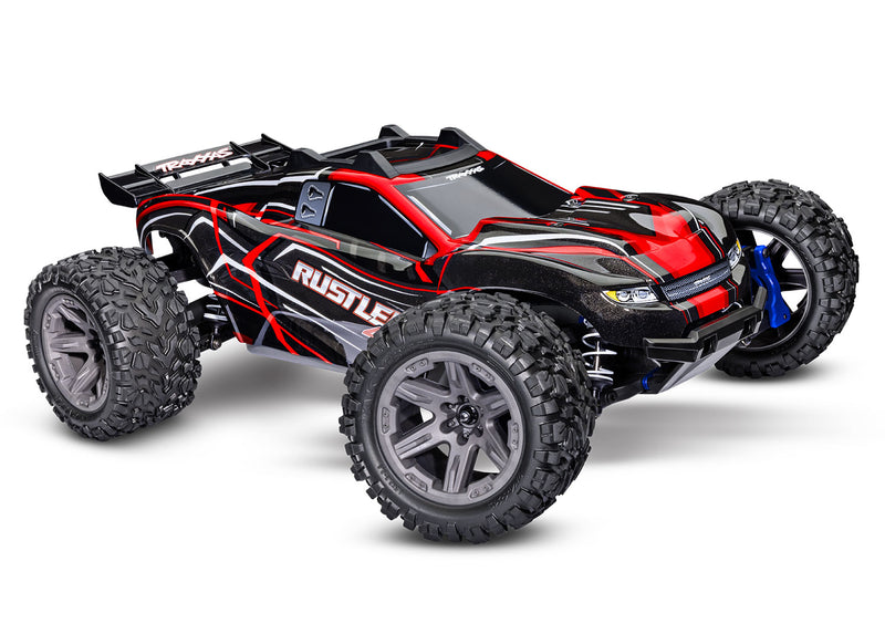 67164-4 Traxxas Rustler 4X4 BL-2s: 1/10 Scale 4WD Stadium Truck