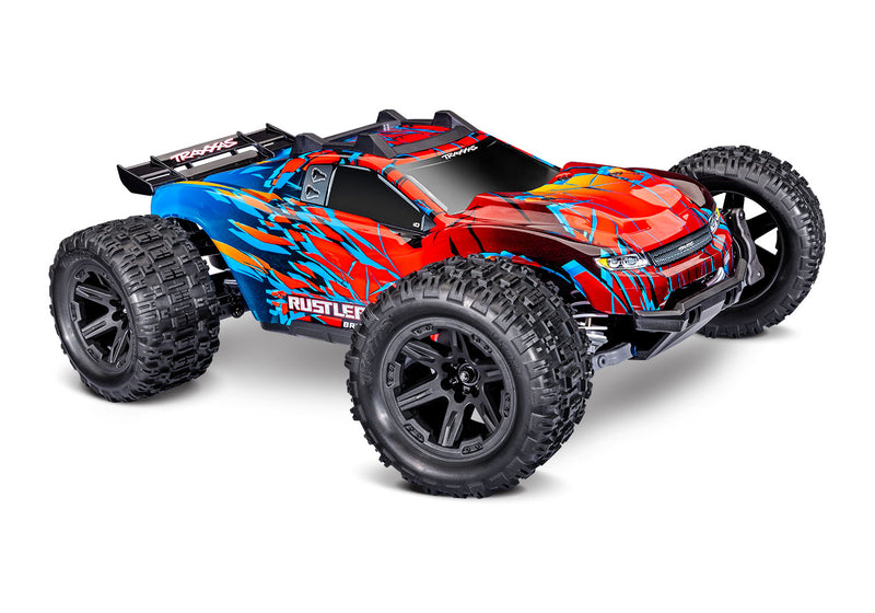 67464-4 Traxxas Rustler 4X4 Brushless