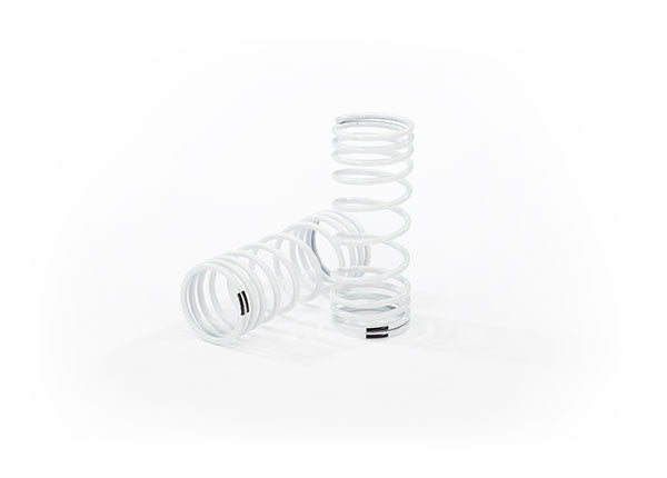 Traxxas 6863 SPRINGS FRNT PRGRSV +10% WHT