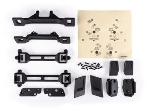 6929 Traxxas Body conversion kit, Slash 2WD (includes front & rear body mounts, latches, hardware) (for clipless mounting)
