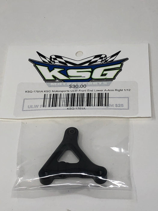 KSG-1751A KSG Motorsports ULW Front End Lower A-Arm Right 1/12