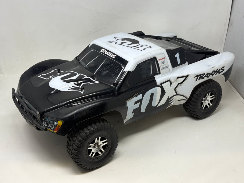 Used Traxxas Slash 4X4 Velineon 1/10 Scale 4WD Short Course Truck