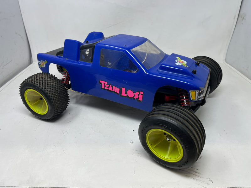 Used Vintage Team Losi LXT Stadium Truck with electronics