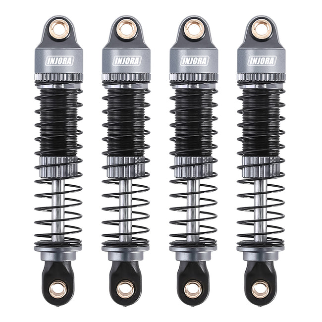4M-24GL-4 INJORA 53mm Aluminum Threaded Oil Filled Shocks for 1/18 TRX4M (4M-24)