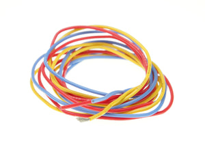 700257 PN Racing Mini-Z 20AWG Silicon Wire (Red/Yellow/Blue 1 Meter)