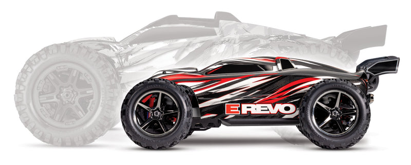 71054-8 - Traxxas 1/16 Scale E-Revo: 4X4 Monster Truck w/USB-C
