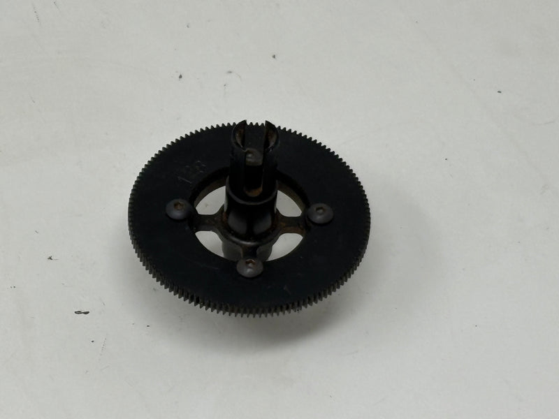 Used 4166 Custom Works CENTER SPOOL for V2 DIRECT DRIVE with Spur Gear (128T)