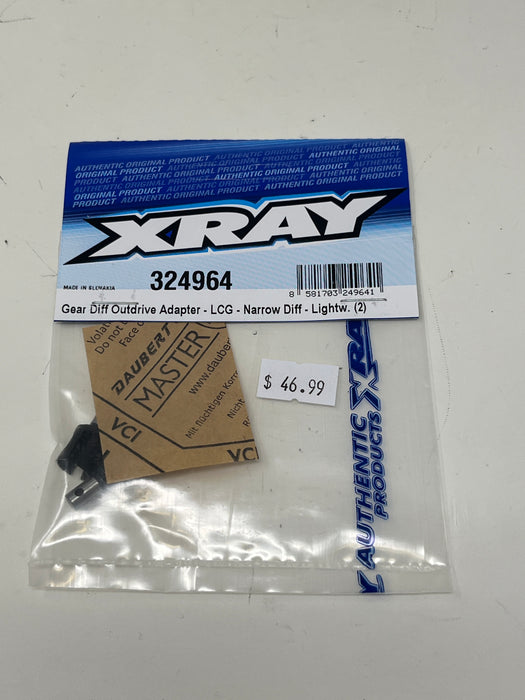 324964 Xray GEAR DIFF OUTDRIVE ADAPTER - LCG - FOR NARROW DIFF - LIGHTWEIGHT (2)