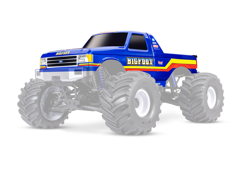 7691-BLUE Traxxas X-Monster Bigfoot No. 8 Body