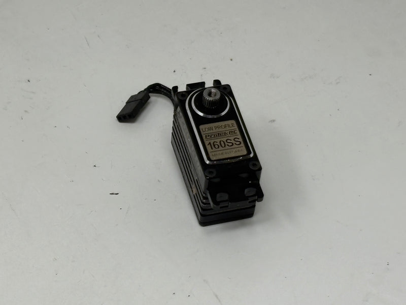 Used ProTek RC 160SS Low Profile Super Speed Metal Gear Servo High Voltage/Metal Case