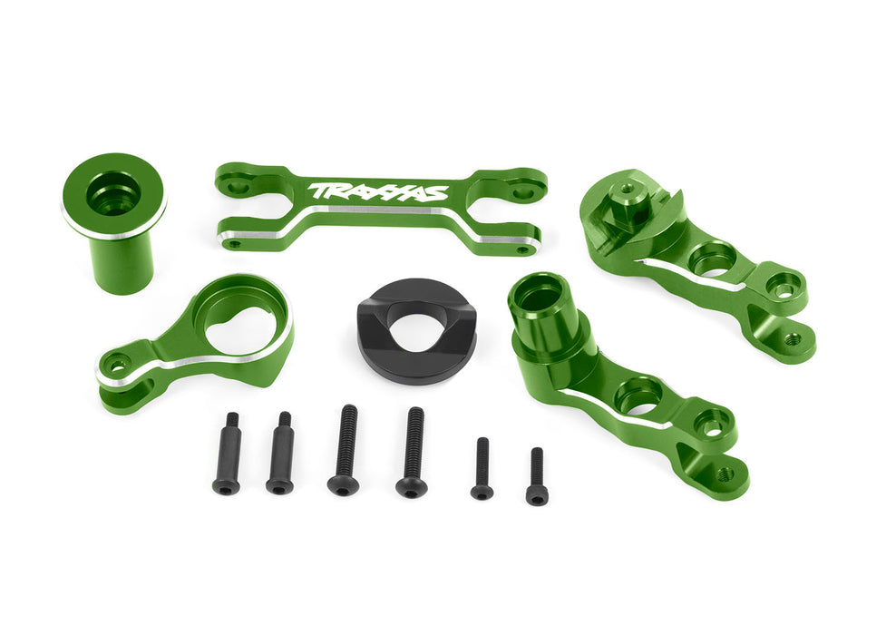 7746-GRN Traxxas X-Maxx Green Aluminum Steering Bellcranks