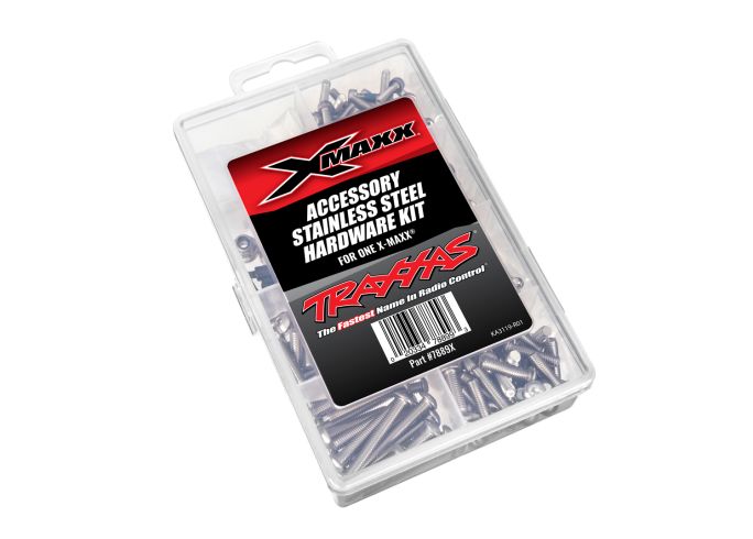 7889X Traxxas HARDWARE KIT STAINLESS X-MAXX CMPLT