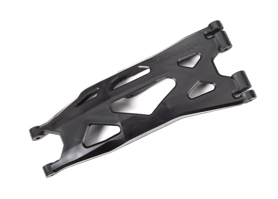 7893 Traxxas Suspension arm, lower, black (1) (right, front or rear) (for use with #7895 X-Maxx® WideMaxx® suspension kit)