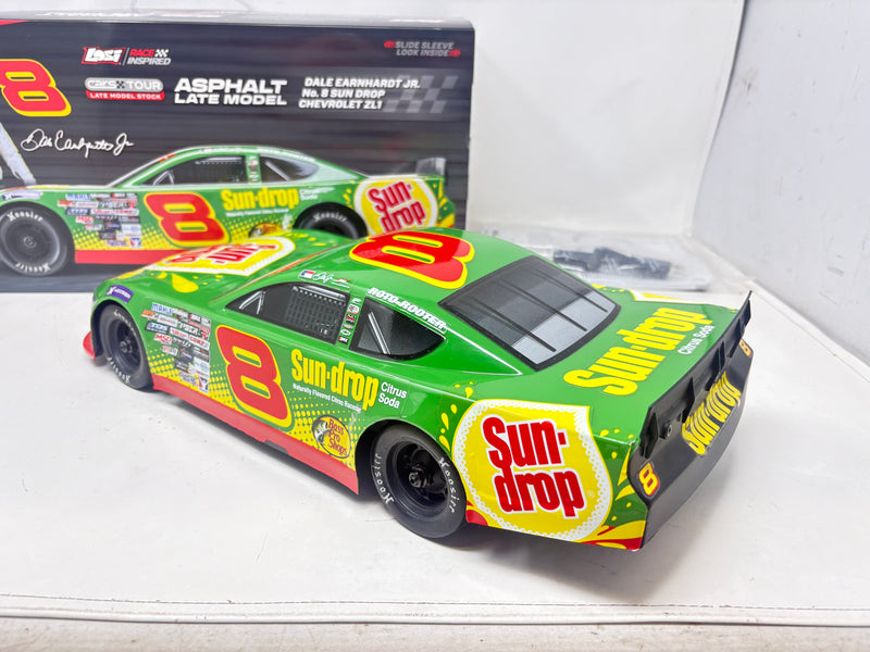 Used LOSI 1/12 Asphalt Late Model RC Race Car Dale Earnhardt Jr. No. 8 2025 Sun Drop