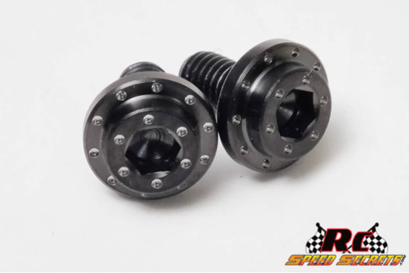 Motor Plate Screws-Black RC Speed Secrets
