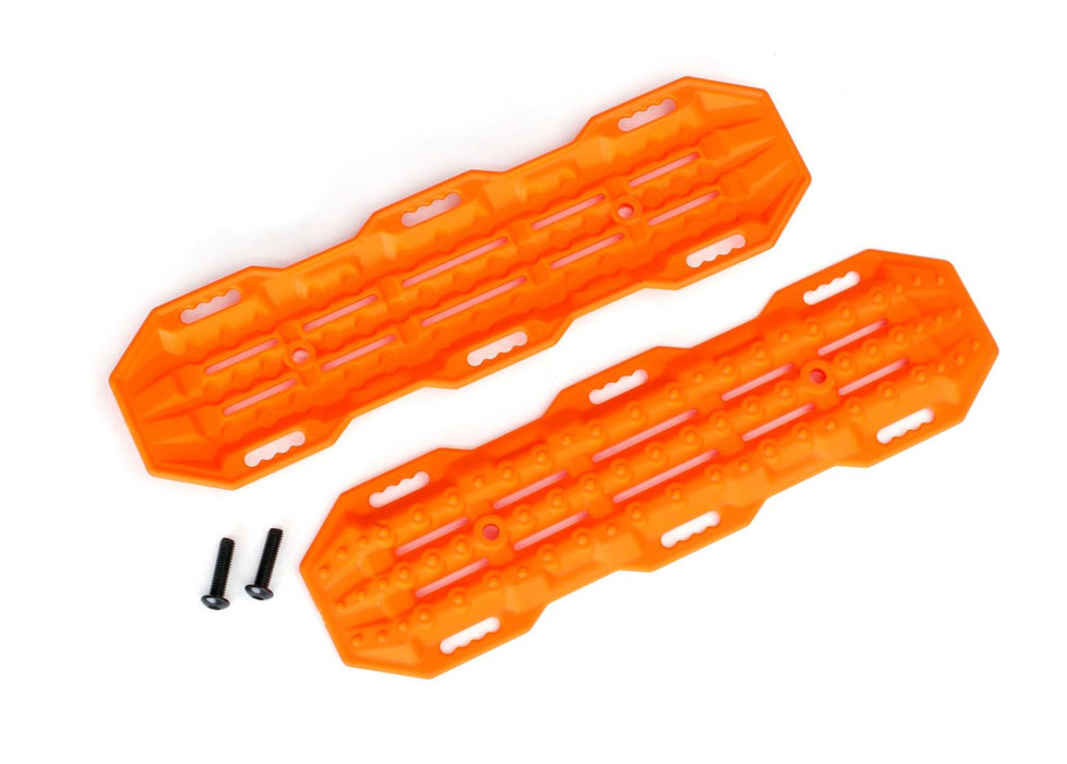 8121 Traxxas Traction Boards/Mounting Hardware (Orange)