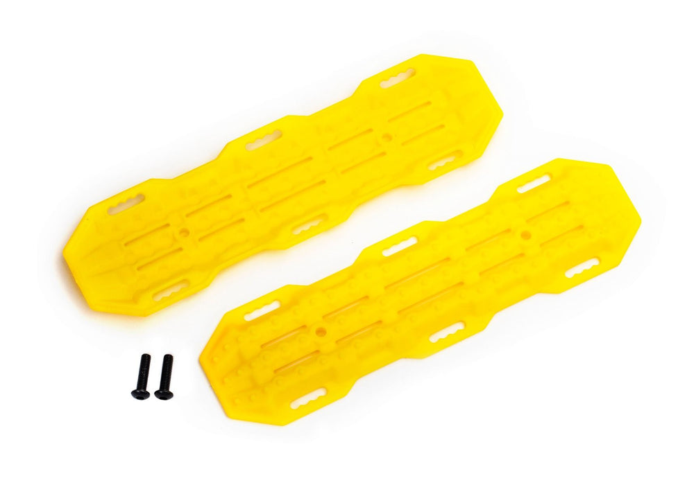 8121A Traxxas Traction Boards, Yellow/Mounting Hardware