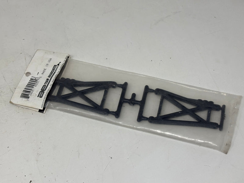 New Old Stock Team Associated 9255 B2 Rear A-Arms Black Composite