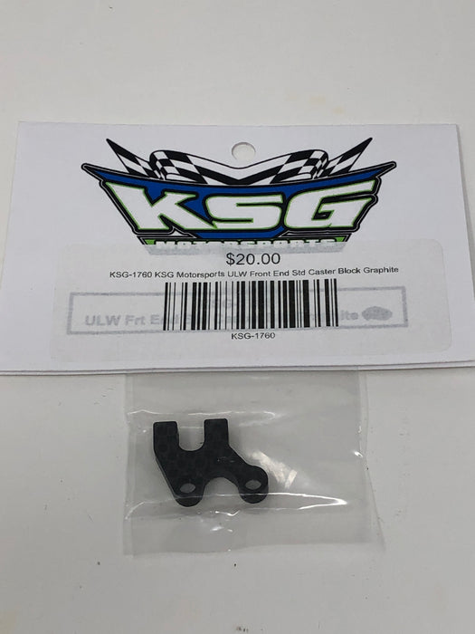 KSG-1760 KSG Motorsports ULW Front End Std Caster Block Graphite