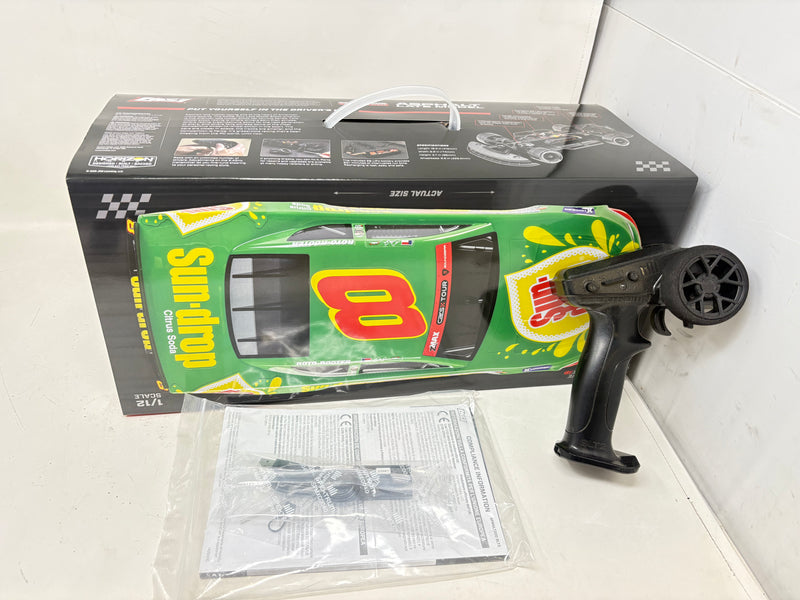 Used LOSI 1/12 Asphalt Late Model RC Race Car Dale Earnhardt Jr. No. 8 2025 Sun Drop