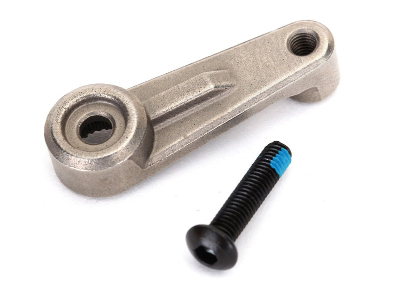 8247X - Servo horn, steering, metal/ 3x14 BCS (1)
