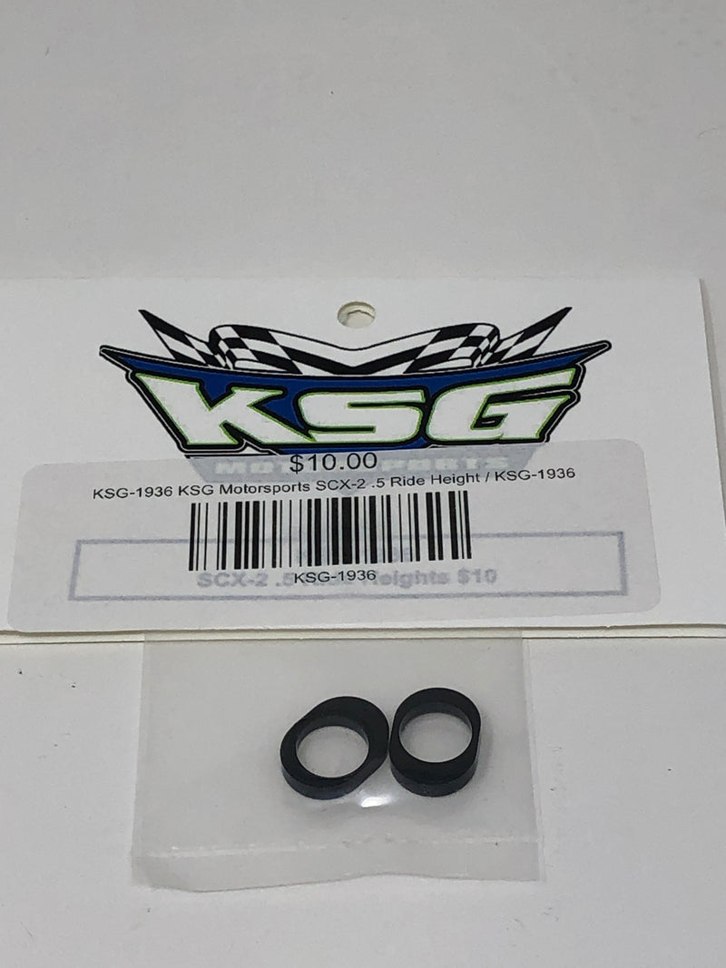 KSG-1936 KSG Motorsports SCX-2 .5 Ride Height