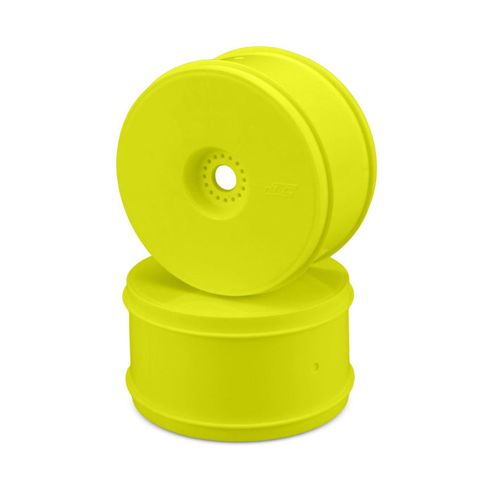 3369Y Jconcepts 4.0" 1/8th Truck Wheel Standard Offset (YELLOW) 4pc.