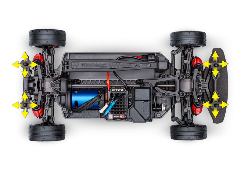 83424-4 TRAXXAS 4-Tec 2.0 Brushless Chassis