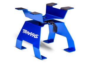 8797-Blue Traxxas RC CAR/TRUCK STAND X-TRUCKS BLUE
