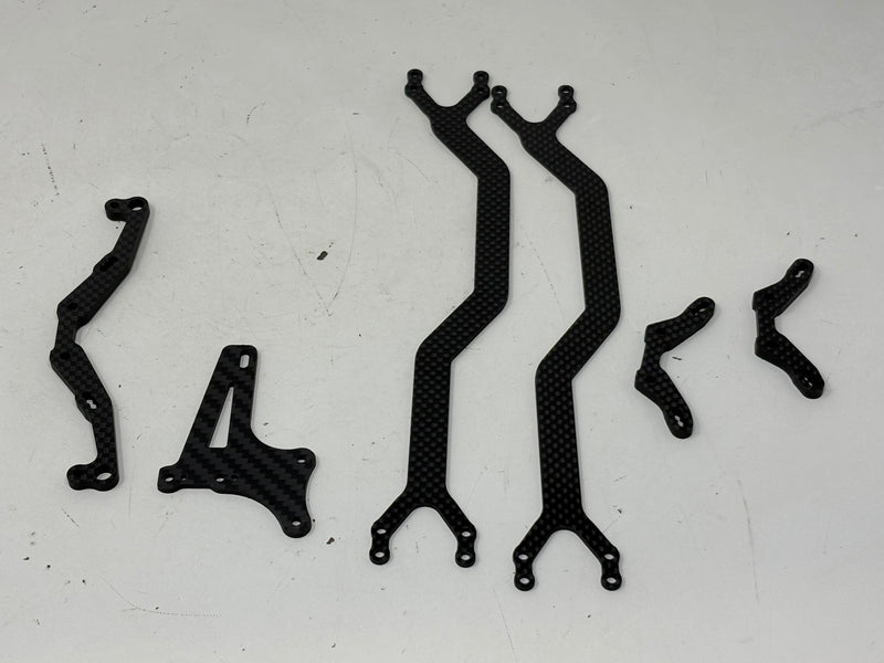 Used Lot of Schumacher Mi7 Carbon Parts