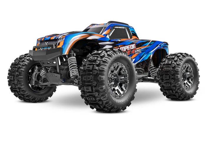 90376-4 Traxxas Stampede 4X4 VXL 1/10th 4WD Monster Track