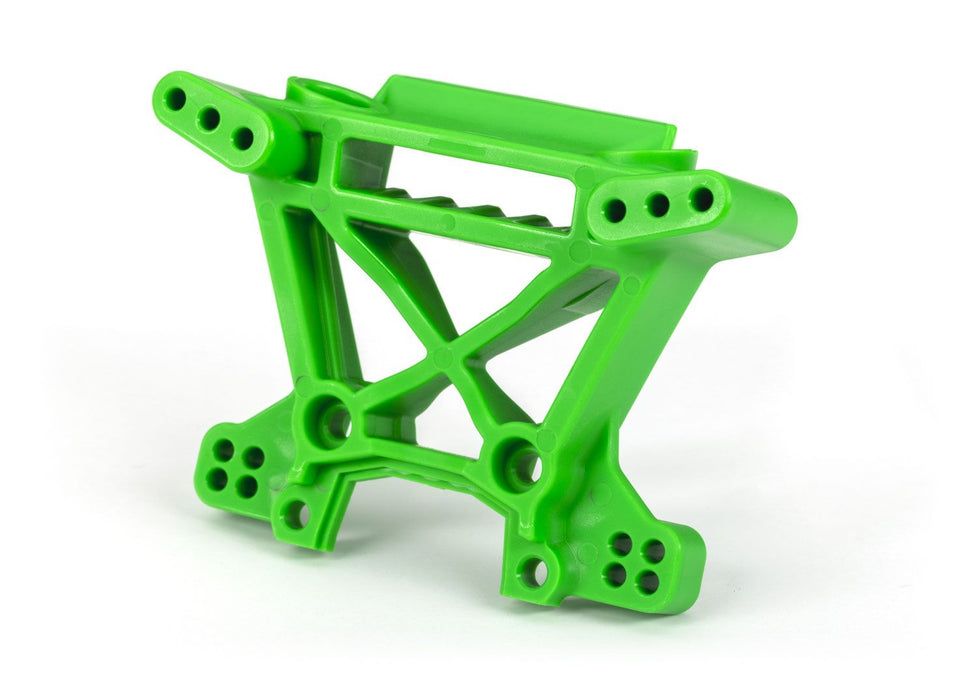 9038G Traxxas Shock tower, front, extreme heavy duty, green (for use with #9080 upgrade kit)